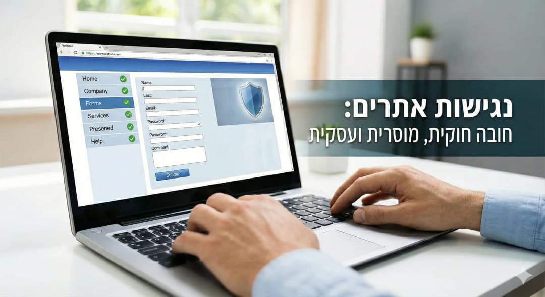 נגישות אתרים 2026: למנוע תביעות ולהרוויח