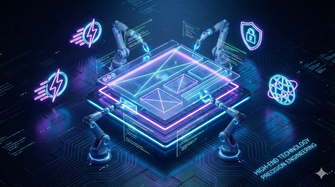 מה הופך אתר למקצועי? 7 ההבדלים הקריטיים בין חובבני למניב (2026)