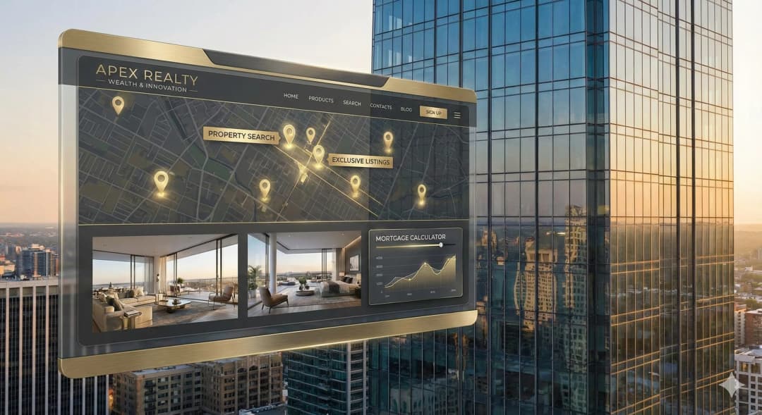 בניית אתר נדל"ן featured image