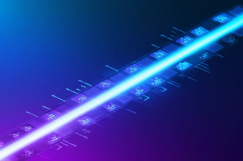 אילוסטרציה של נתיב עולה בגרף המייצג צמיחה בקידום אורגני בגוגל עם אלמנטים טכנולוגיים