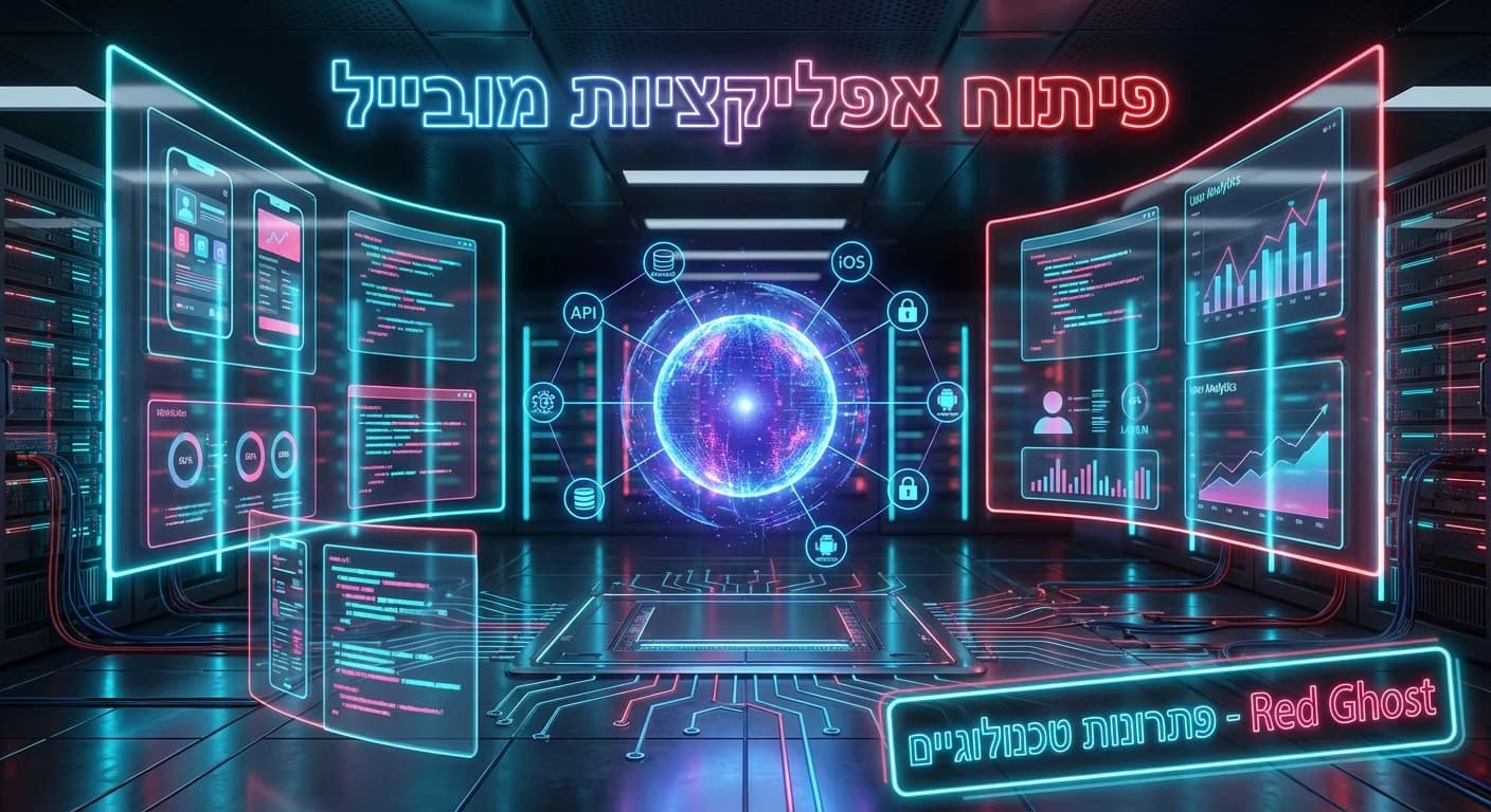 פיתוח אפליקציות מובייל (Android & iOS)