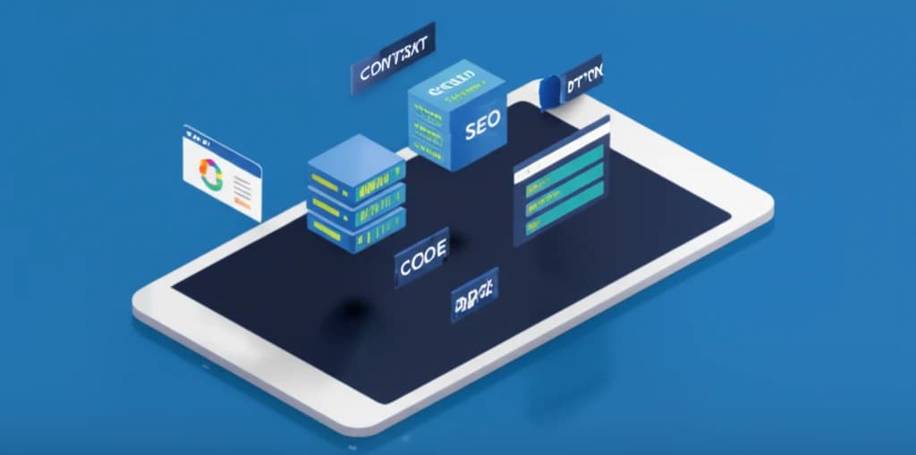 איור המציג את מרכיבי העלות של בניית אתר אינטרנט כולל עיצוב קוד ושרתים