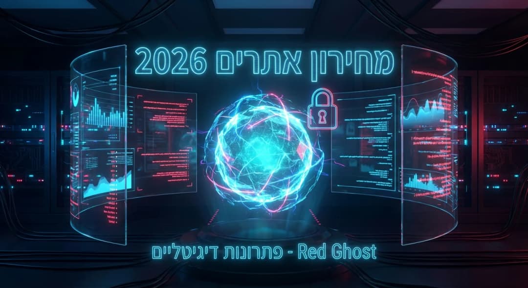 כמה עולה לבנות אתר ב-2026? המחירון המלא והשקוף
